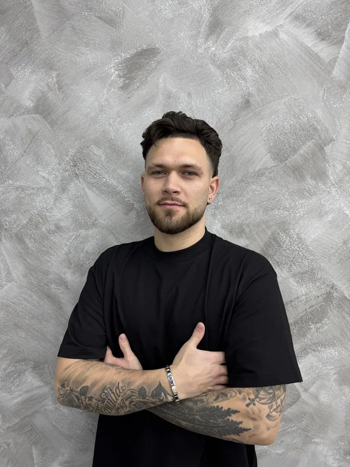 barber portré Zólyomi Dávid AURA Barbers Székesfehérvár 
